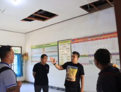 Wabup Ipat Tinjau Bangunan Sekolah Rusak