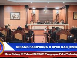 Berita Video : Sidang Paripurna II DPRD Kabupaten Jembrana Masa Sidang III Tahun 2022/2023 Tanggapan Faksi Terhadap Ranperda