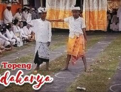 Berita Video : Topeng Sidakarya Panyineban Pujawali Pura Desa Lan Puseh Desa Adat Dauhwaru