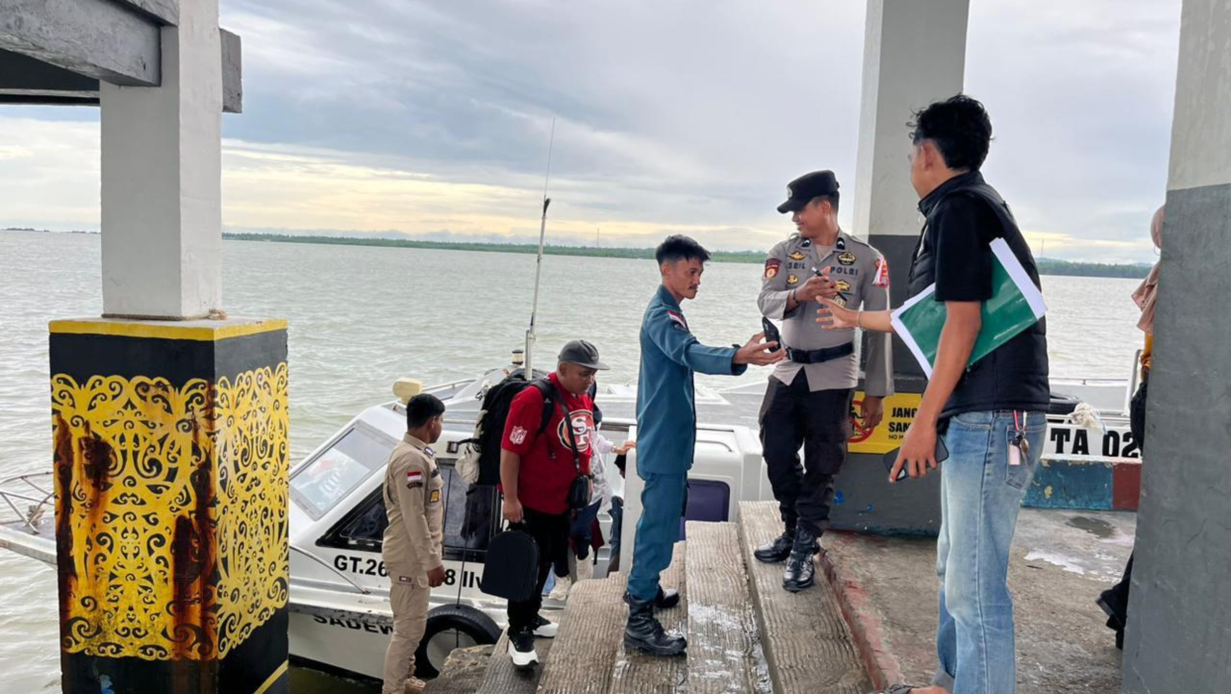 Arus Mudik Lebaran 2026 Di Sebatik Meningkat, Ratusan Pemudik Padati Pelabuhan Sungai Nyamuk