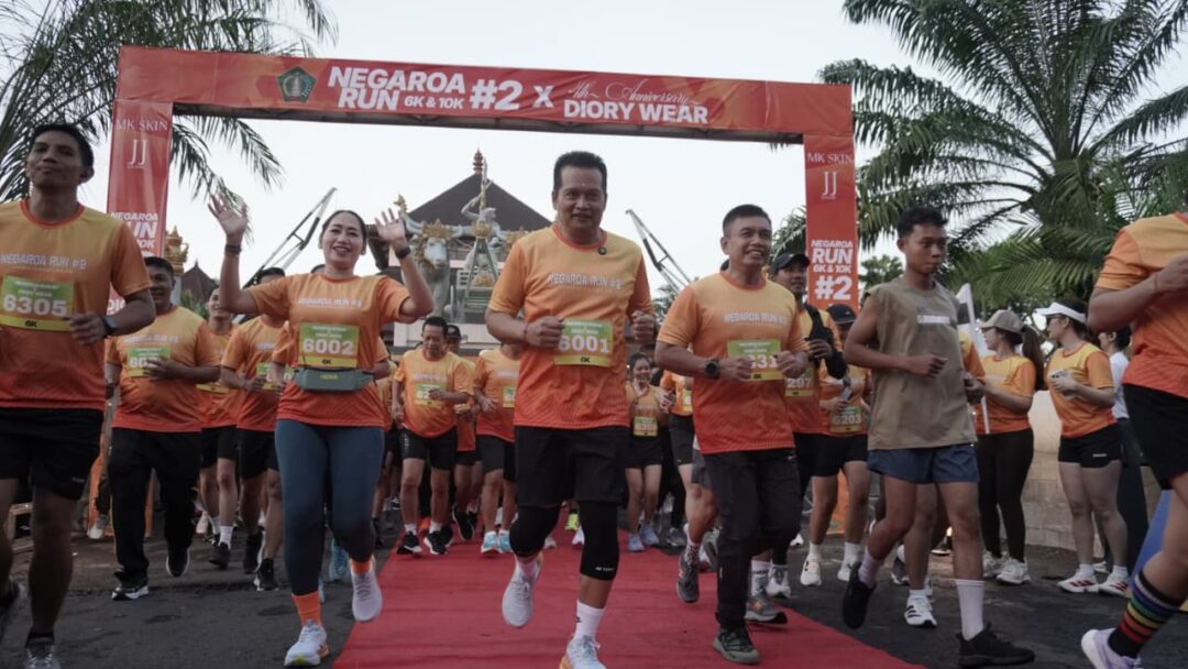 Bupati Kembang : Pemerintah Berkomitmen Jaga Konsistensi Wadah Olahraga Masyarakat Melalui Negaroa Fun Run