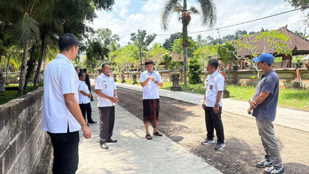 Telan Anggaran 1,7 Miliar Lebih, 3 Ruas Jalan Desa Candikusuma Diperbaiki
