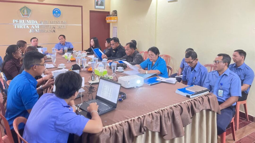 Komisi II DPRD Jembrana Tinjau Kinerja Dan Pengembangan PDAM Amertha Jati
