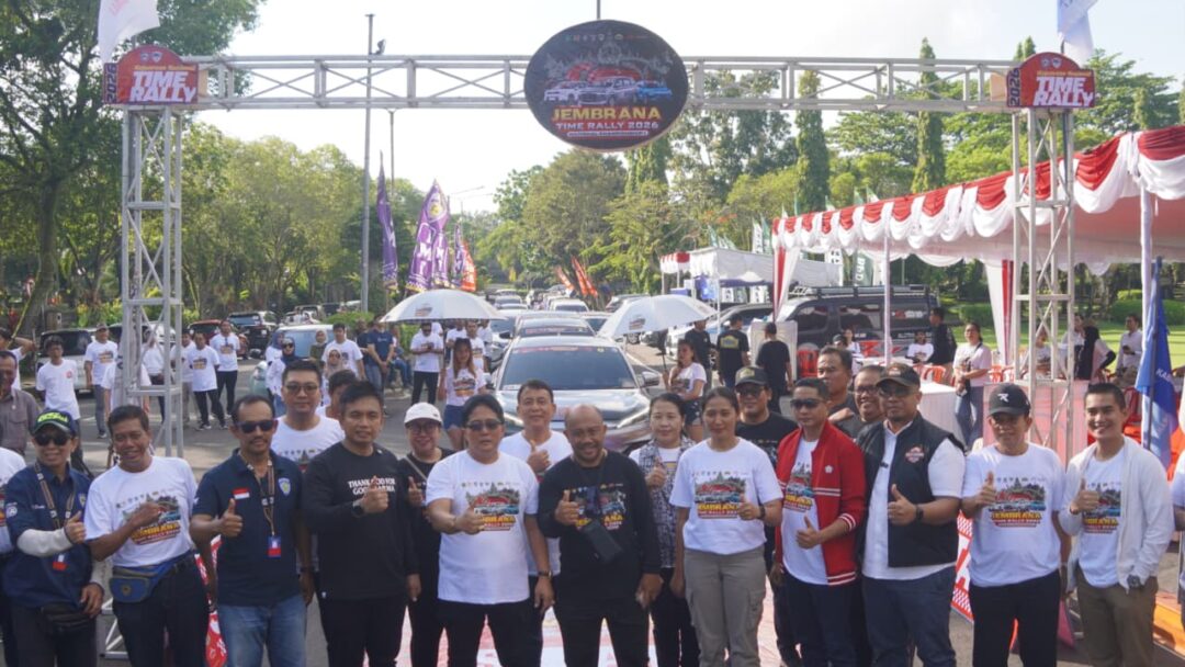 Diikuti Puluhan Peserta, Jembrana Tuan Rumah Perdana Kejurnas Time Rally 2026