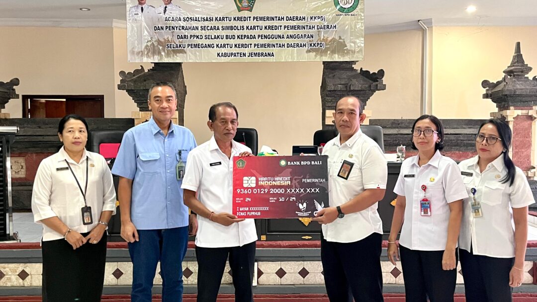 Pangkas Birokrasi Belanja, Pemkab Jembrana Akselerasi Penggunaan Kartu Kredit Pemerintah Daerah