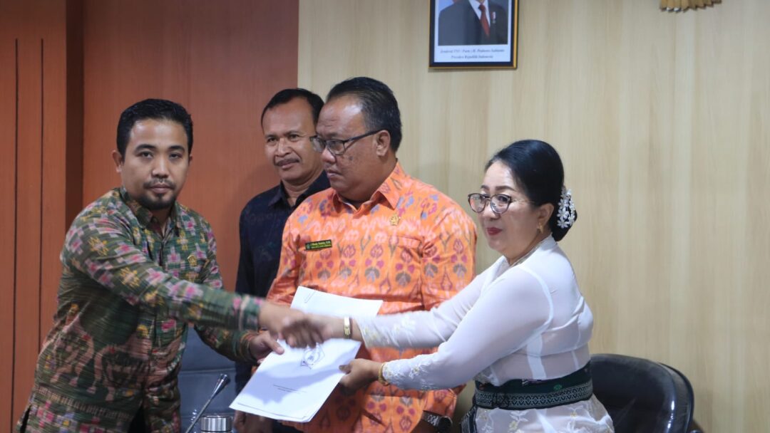 DPRD Jembrana Setujui Ranperda Ketertiban Umum Dan Ketenteraman Masyarakat Menjadi Ranperda Inisiatif DPRD