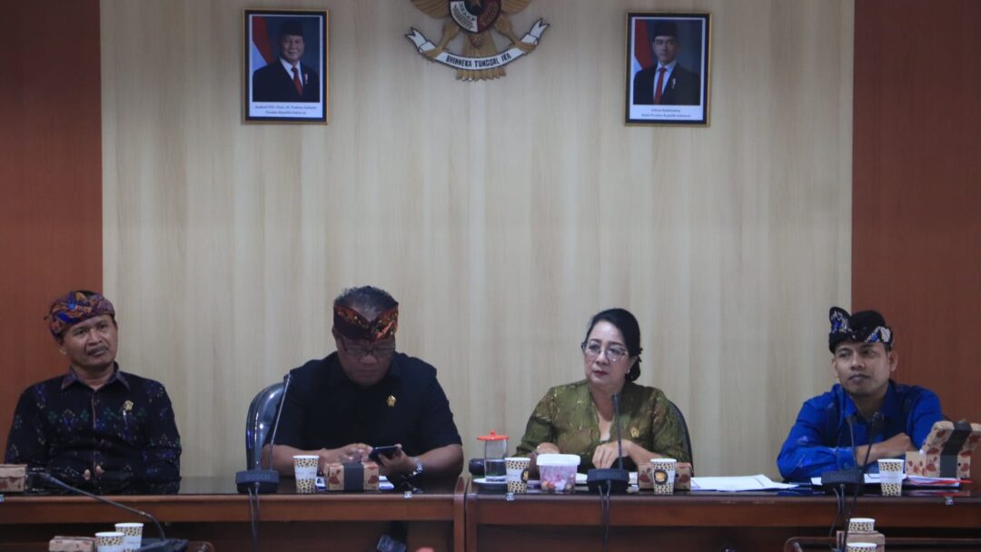 DPRD Jembrana Mulai Pembahasan Ranperda Dan Ranperbup, Bentuk AKD Khusus