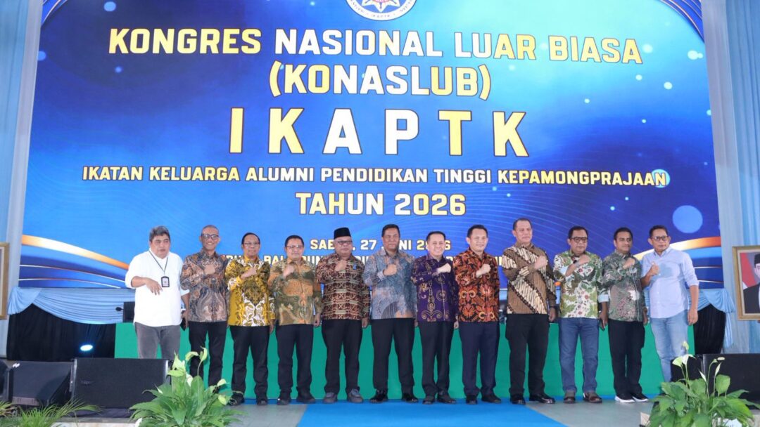 Dirjen Keuda Kemendagri Agus Fatoni Terpilih Secara Aklamasi Sebagai Ketua Umum DPN-IKAPTK
