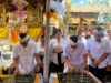 Bupati Kembang Dampingi Wagub Giri Prasta Ngupasaksi Karya Agung Mupuk Pedagingan Lan Ngenteg Linggih Pura Desa Lan Puseh Desa Adat Pangyangan