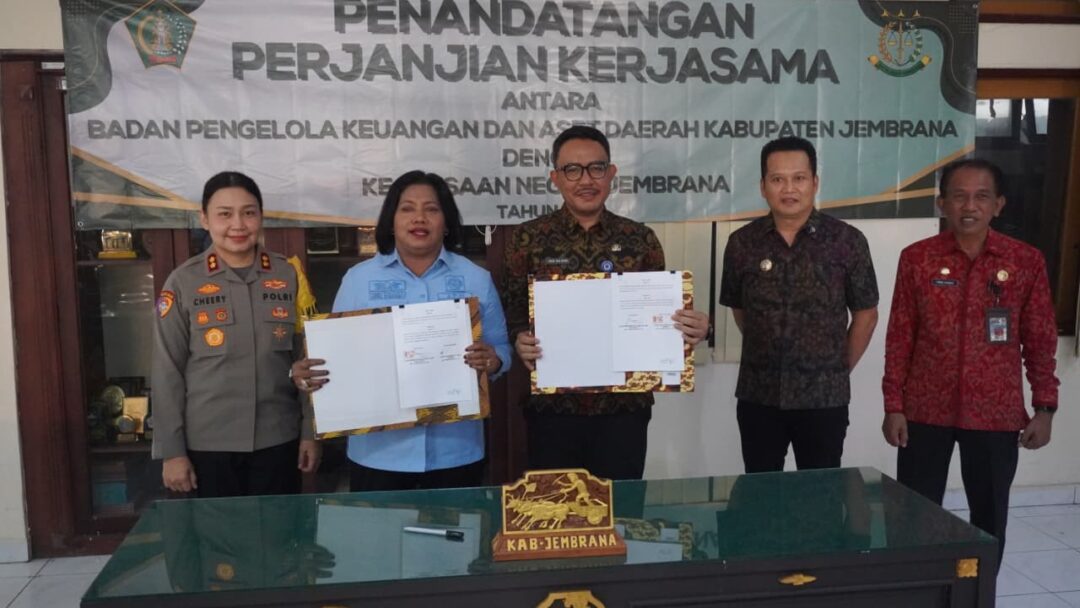 Perkuat Tata Kelola Pemerintahan, Pemkab Jembrana Dan Kejari Jembrana Sepakati Kerja Sama Hukum Datun