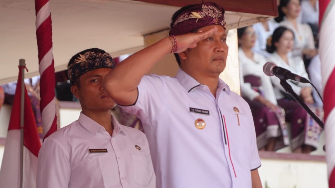 Bupati Kembang Pimpin HUT Ke-81 Kemerdekaan RI Di Jembrana