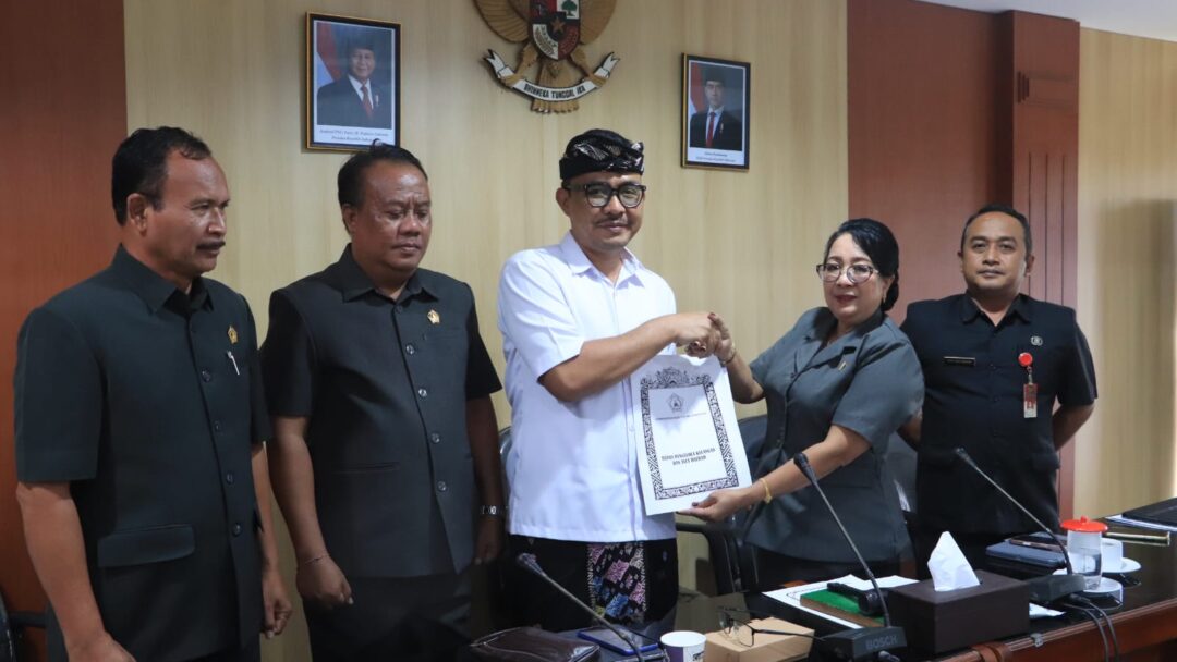 DPRD Jembrana Setujui Perubahan KUA-PPAS 2026, Banggar Soroti PAD Hingga Kondisi RSUD Negara