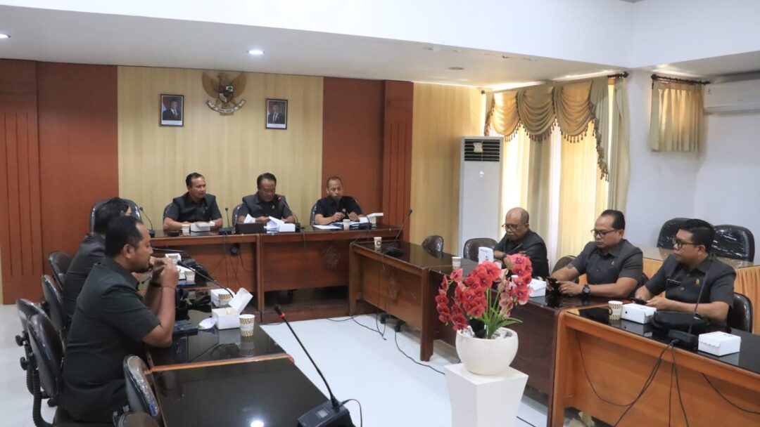 Banmus DPRD Jembrana Tentukan AKD Pembahas Dua Ranperda
