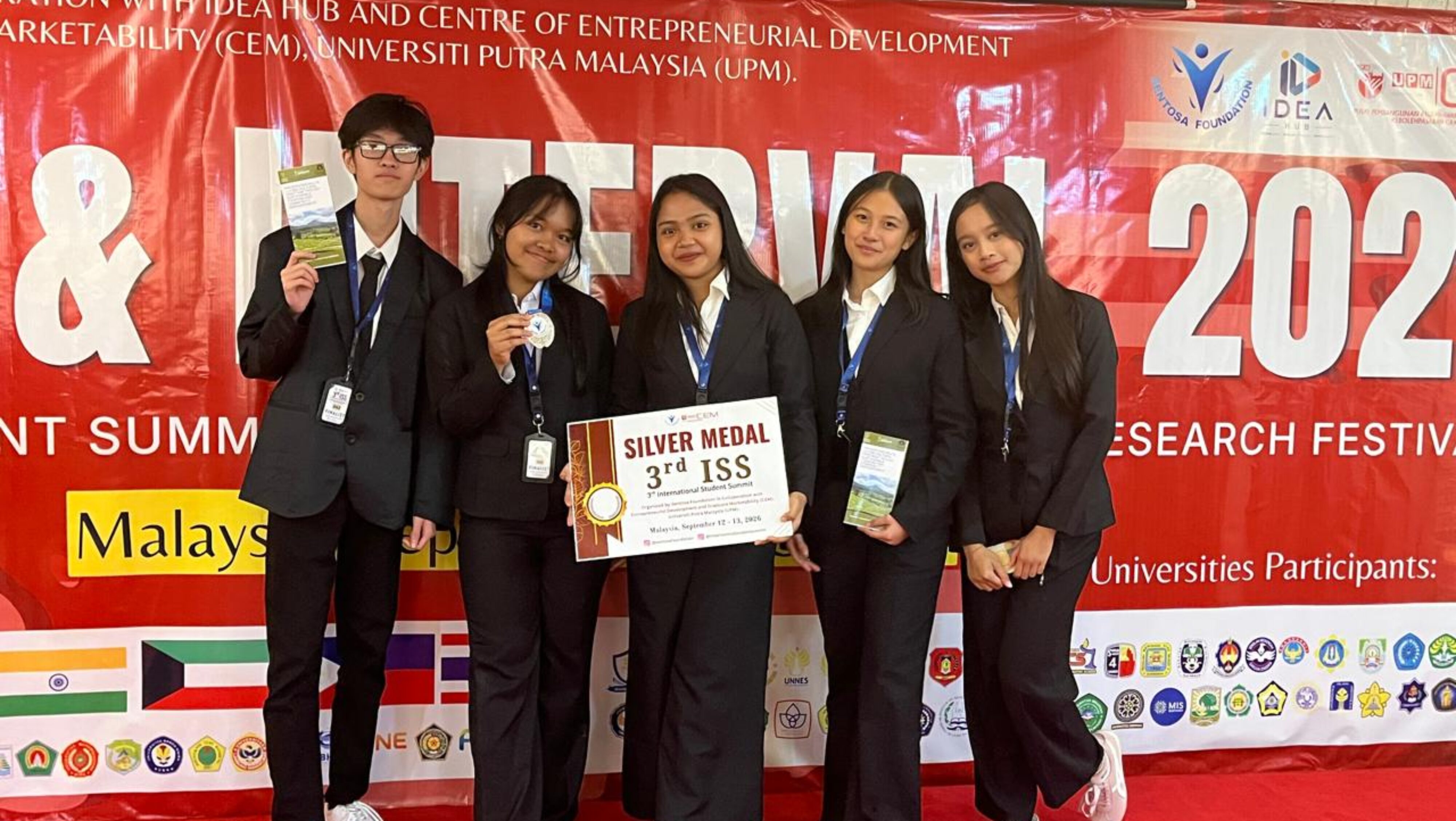 Siswa SMA N 1 Negara Raih 1st Silver Medal Dalam Ajang 3rd International Student Summit (ISS) 2026 Malaysia