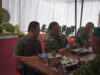 Menhan Dan Bupati Jembrana Santap Siang Bersama, Bakar Semangat Prajurit TNI